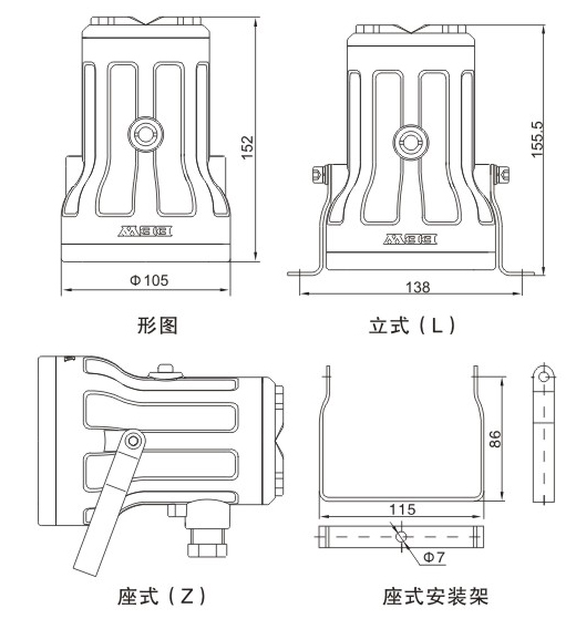 LED防爆視孔燈